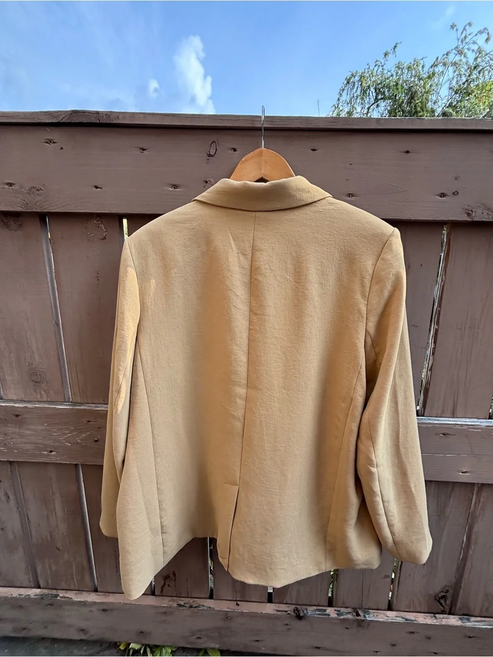 🎉NWT🎉 a new day Beige Single-Button Blazer - Picture 10 of 13